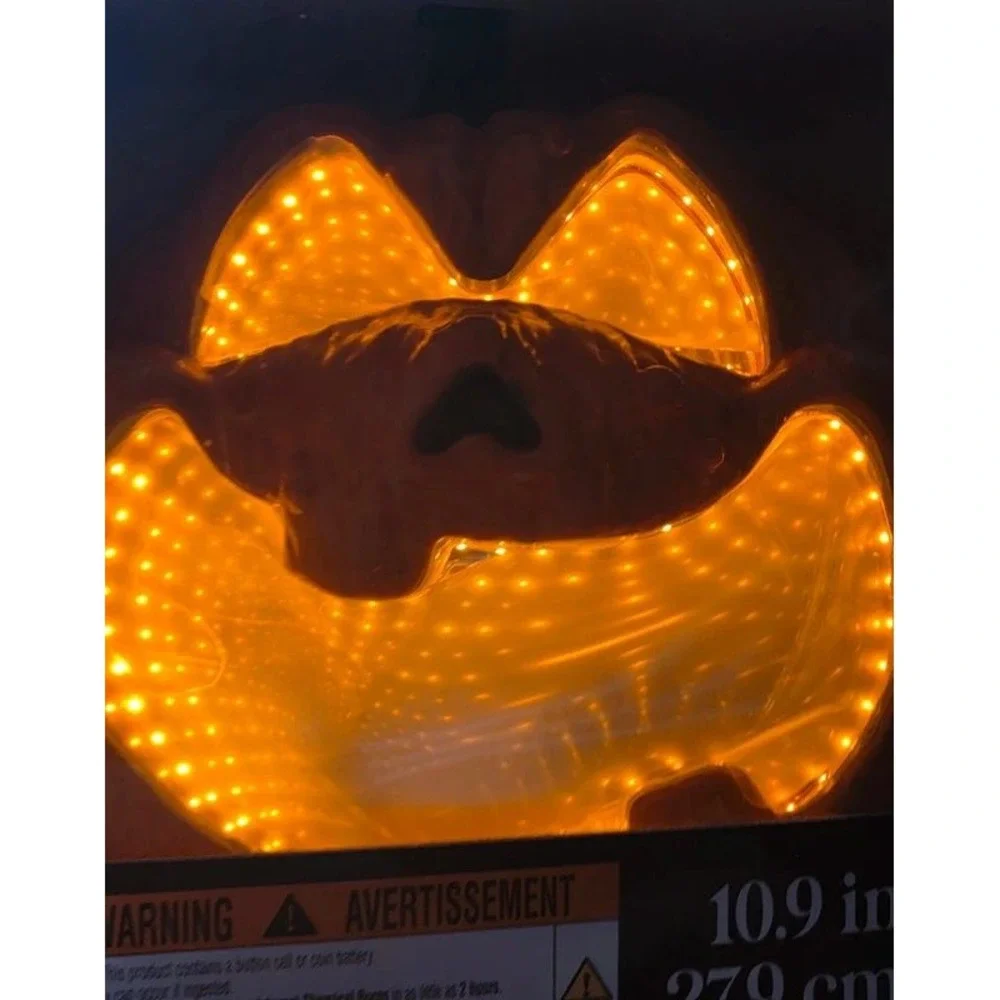 Ashland Halloween Pumpkin LED Infinity Mirror Pumpkin